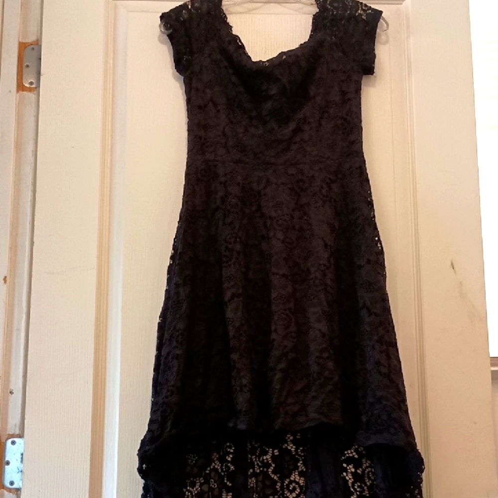 Black Lace Dress